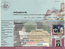 Tablet Screenshot of dezeepkist.nl